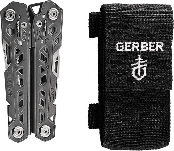 Multitool compact avec étui pour un port facile
