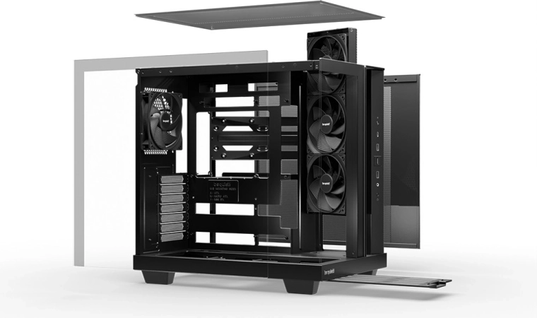 4× Pure Wings 3 pour un airflow maximal et le silence