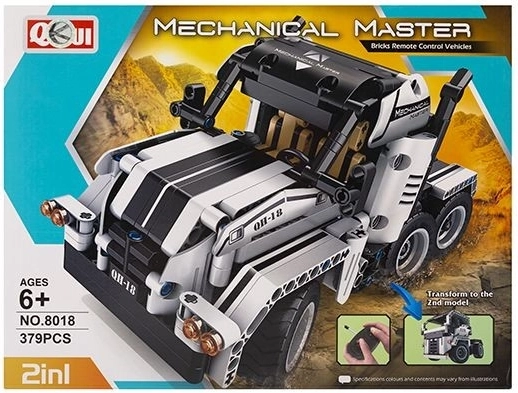 Set de construction voiture télécommandée 2 en 1 - 1 pièce