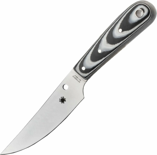 Couteau outdoor Spyderco Bow River 11 cm G10 avec étui en cuir