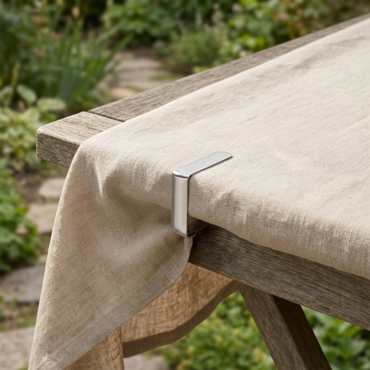 Installation simple sur le bord de la table