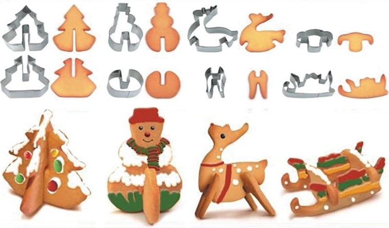 Réalisez des biscuits de Noël 3D impressionnants