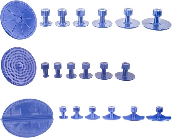 18 adaptateurs pour différentes formes de bosses