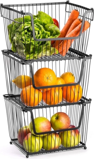 Organiseur empilable pour gagner de la place