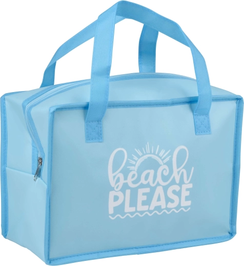 Sac isotherme Alpina à fermeture éclair 30 × 15 × 20 cm (assortiment de couleurs)