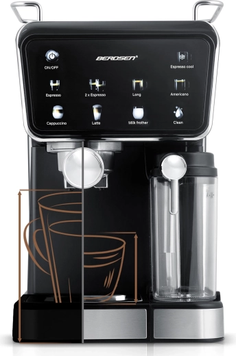 Commande tactile et nettoyage automatique