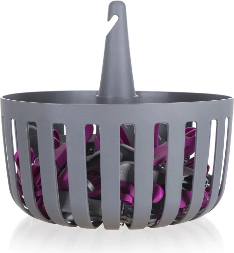 30 pinces résistantes dans un assortiment de couleurs moderne