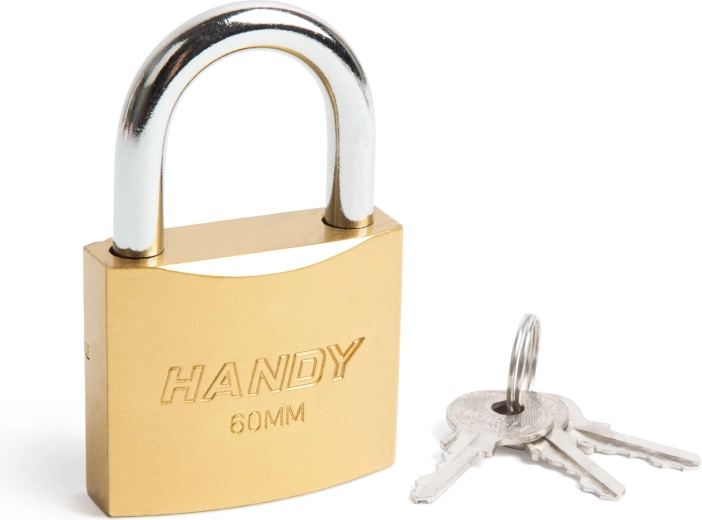 Cadenas de 60 mm avec anse en acier de 9 mm