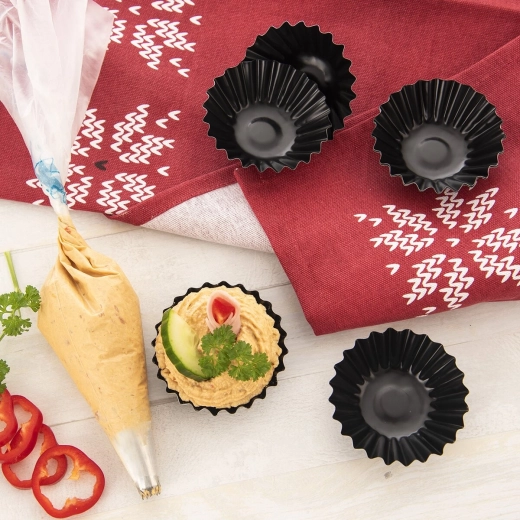 Diamètre 7 cm idéal pour mini desserts et finger food