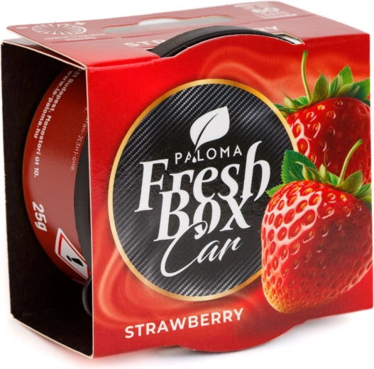 Désodorisant voiture Paloma Fresh box fraise 25 g