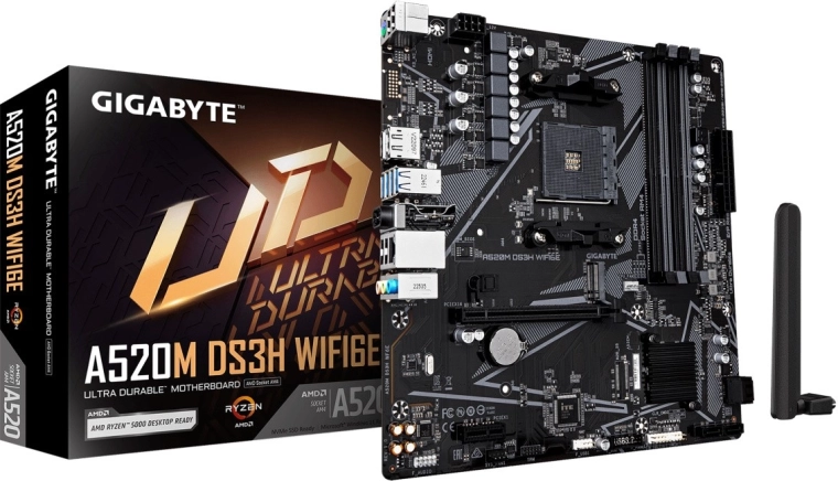 Carte mère Gigabyte A520M DS3H WF6E