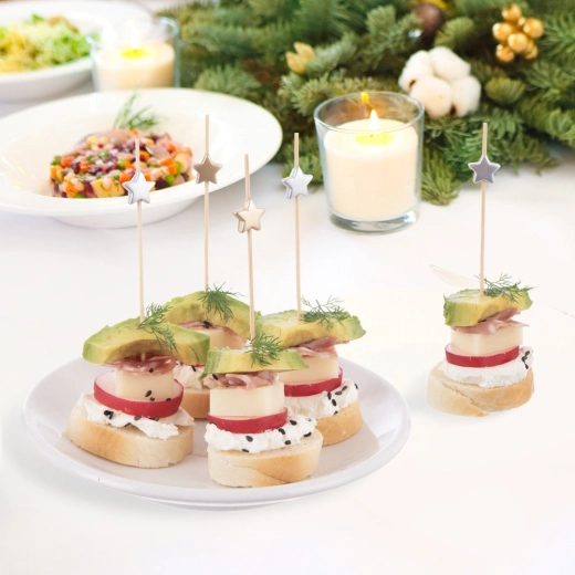 Service pratique des amuse-bouches