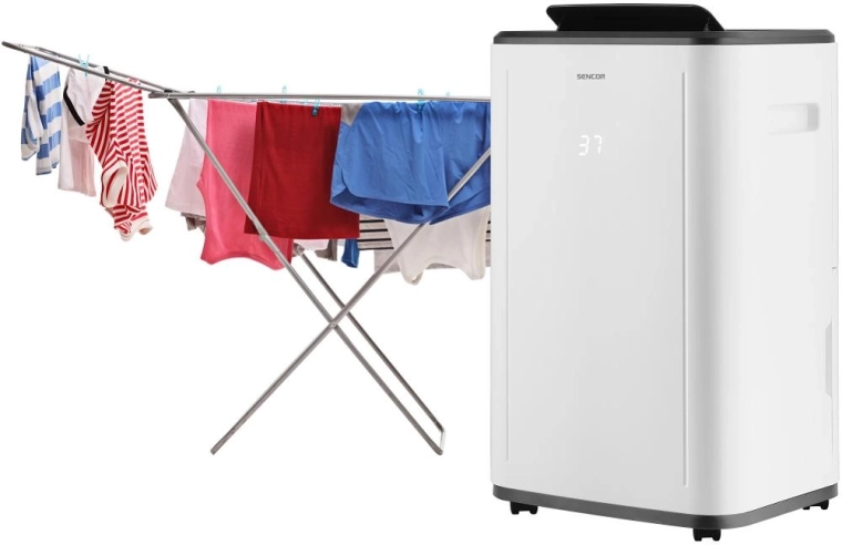 Déshumidification efficace et séchage du linge