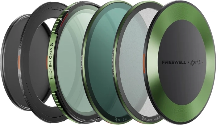 Ensemble de filtres variables ND/CPL Freewell Brandon Li 72 mm