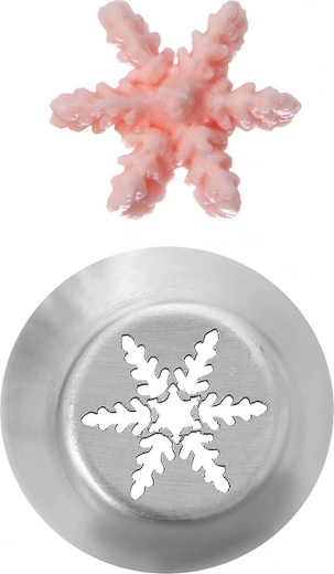 Motifs flocons précis en une seule pression