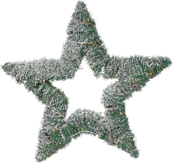 Imitation fidèle de branche enneigée