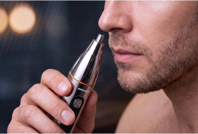 Hygiène en toute sécurité : tondeuse nez et oreilles