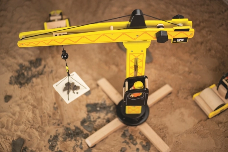 Idéale pour jouer au chantier et inventer des scénarios créatifs