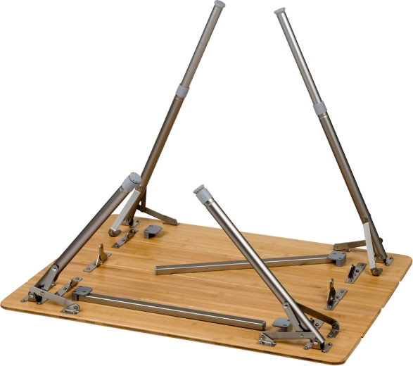 Pieds télescopiques réglables en aluminium aéronautique