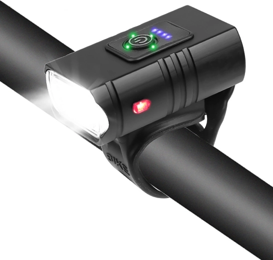 Éclairage puissant de 550 lm et 6 modes