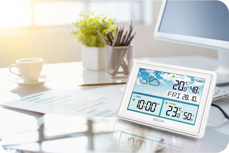 DCF77, alarme et calendrier pour un suivi quotidien