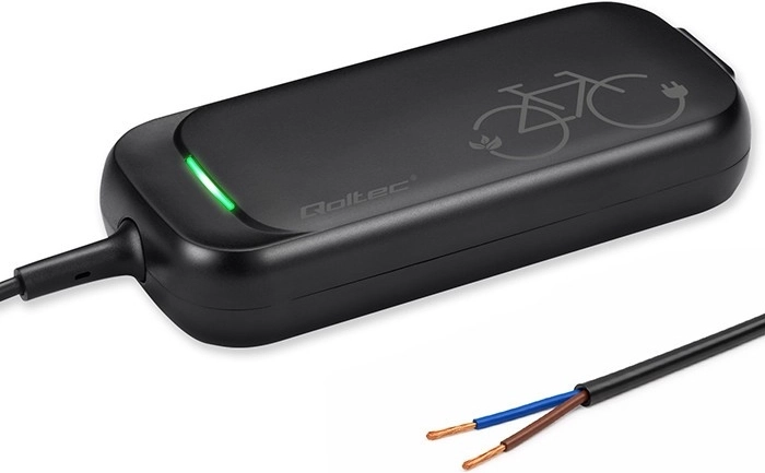 Chargeur Qoltec pour vélo électrique 36 V (sortie 42 V) 2 A – câble ouvert sans connecteur