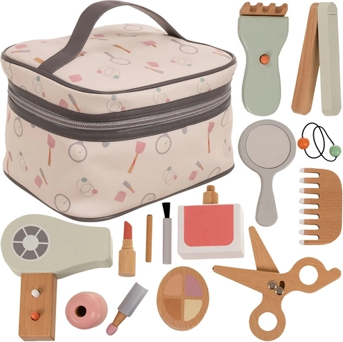 Kruzzel set de maquillage en bois pour enfants 17 en 1
