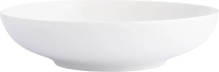 Assiette creuse en porcelaine Bella new 20 cm 900 ml crème