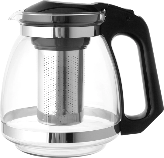 Théière en verre avec filtre d’infusion 1500 ml