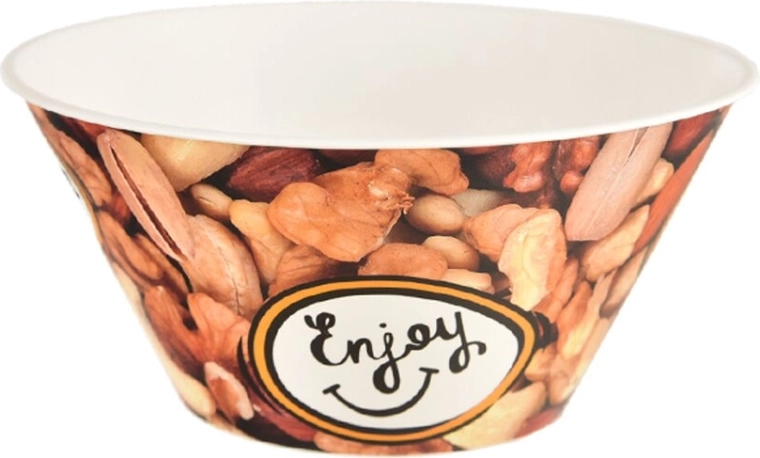 Bol de service en plastique Bowl pour noix 15,5 cm