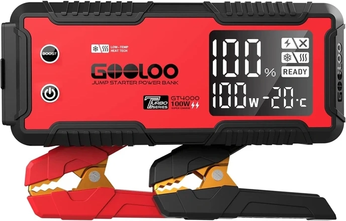 Charge rapide USB‑C PD 100 W et écran lisible