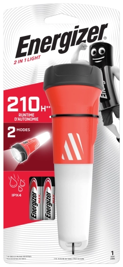 Energizer lanterne de camping portable 2 en 1 et veilleuse - 1 pièce