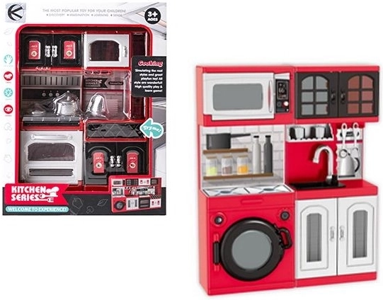 Set de meubles de cuisine pour poupées - 1 pièce
