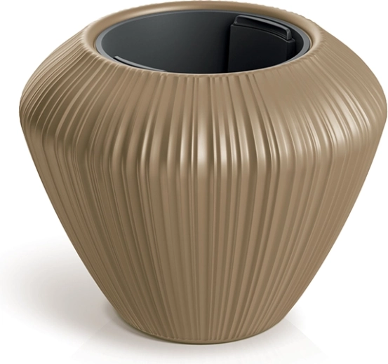 Jardinière OROHA, diamètre 38 cm, caramel