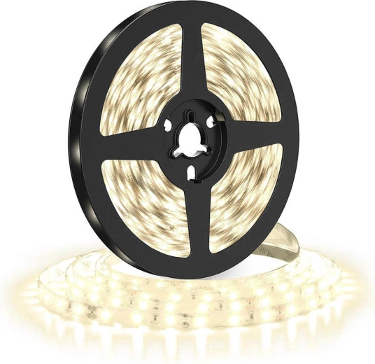 Ruban LED Solight de 5 m, 120 LED/m, 12 V, 4000 K blanc neutre