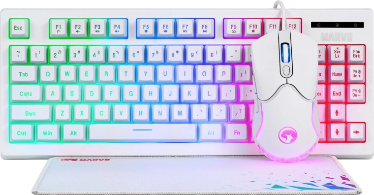 Ensemble gaming Marvo Loot 30 blanc