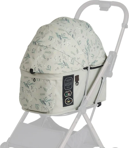 Capote et housse pour poussette FIKAGO FTG2 Blossom Grove