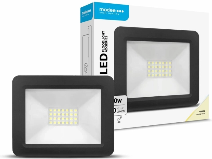Projecteur LED Modee Lighting A2 Series Slim 20 W 4000 K 1800 lm 120°