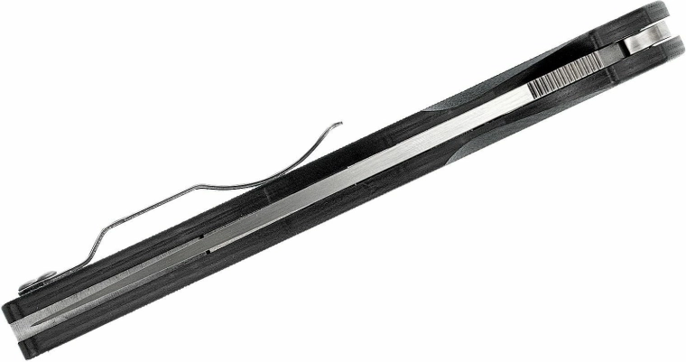 Poignée G-10 robuste et clip de poche
