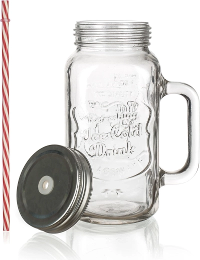 Anse confortable et verre élégant