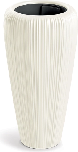 Jardinière Orobo 39,5 cm, chocolat blanc - 1 pièce