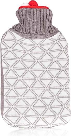 Bouillotte Triangles 2 l avec housse textile