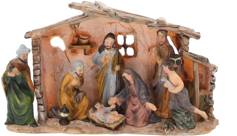 Figurines détaillées et peintes à la main