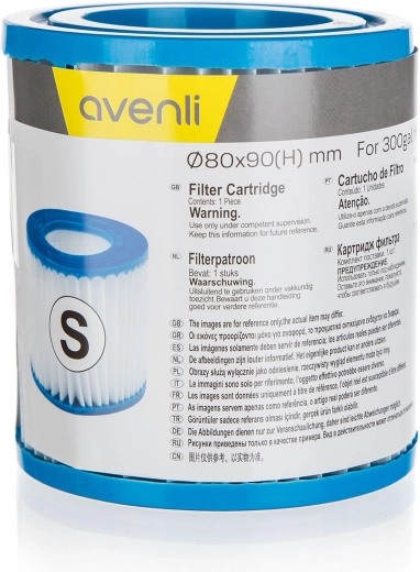 Taille S Ø80 × 90 mm pour filtres compacts