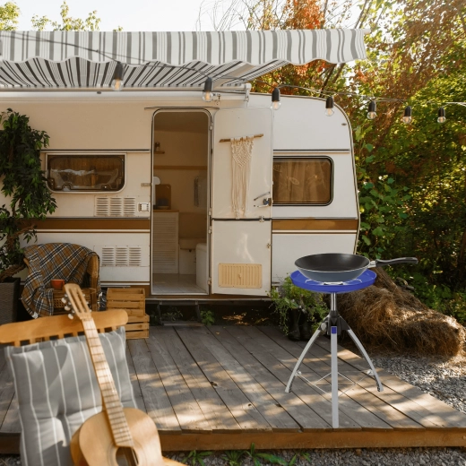 Trépied pliant stable