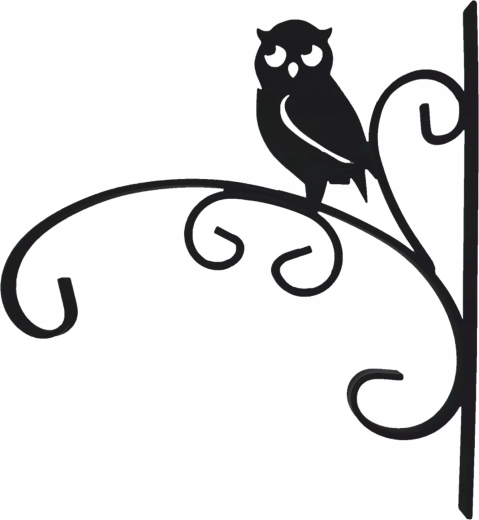 Chouette stylée comme élément dominant