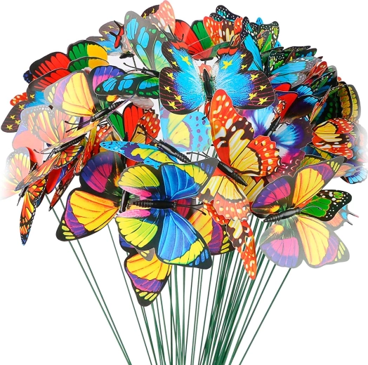 Papillon décoratif à planter - 1 pièce