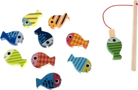 Pêche magnétique de poissons pour entraîner la coordination