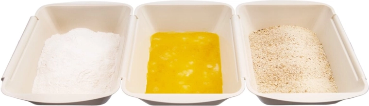 Trois récipients pratiques d’un volume de 1,5 l