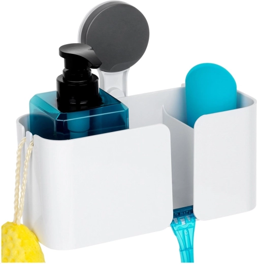 Étagère de douche à ventouse 21 × 9 × 19 cm
